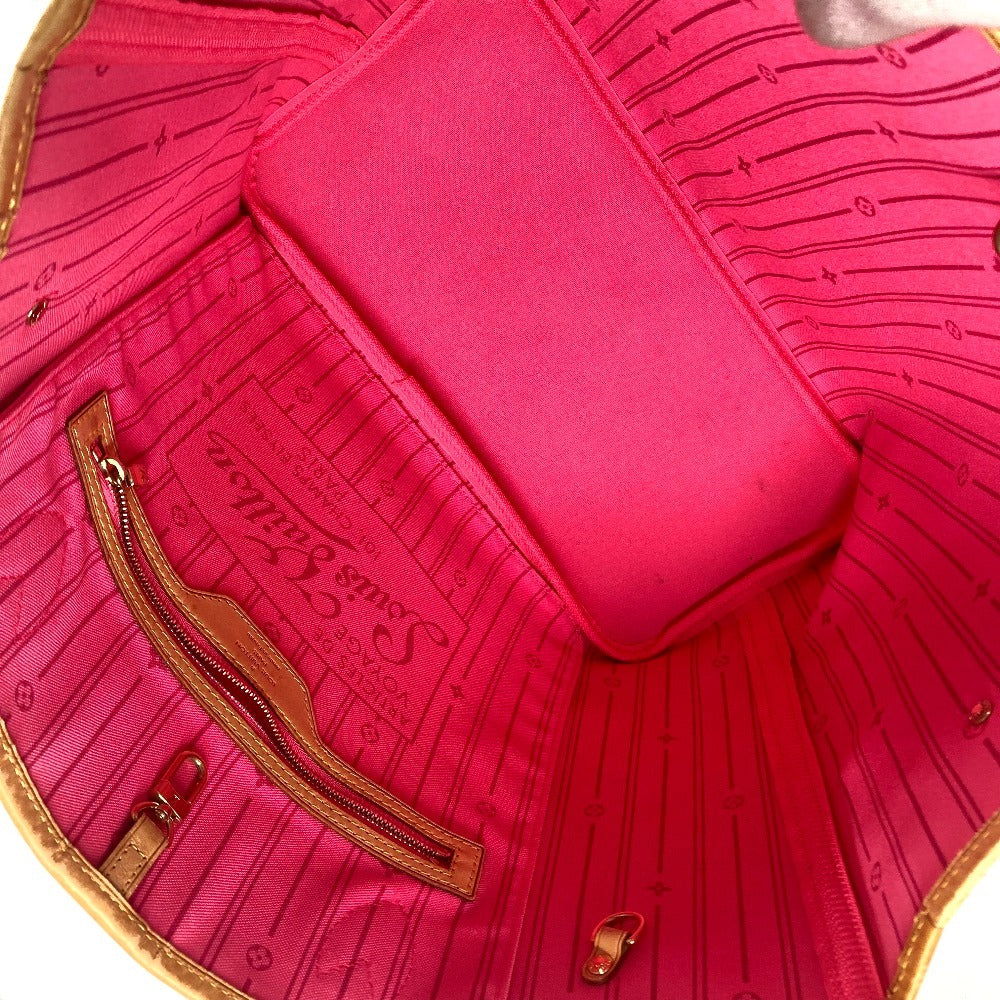 LOUIS VUITTON M48613 モノグラム ローズ 薔薇 ネヴァーフルMM ショルダーバッグ 肩掛け トートバッグ モノグラムキャンバス レディース ブラウン - brandshop-reference