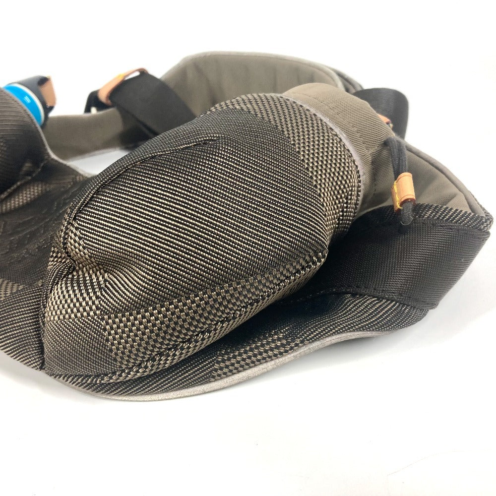 LOUIS VUITTON M93211 ダミエジェアン サンチュール ジョギング ベルトバッグ カバン ウォーターボトル2つ付き ボディバッグ ダミエジェアンキャンバス ユニセックス カーキ系 - brandshop-reference