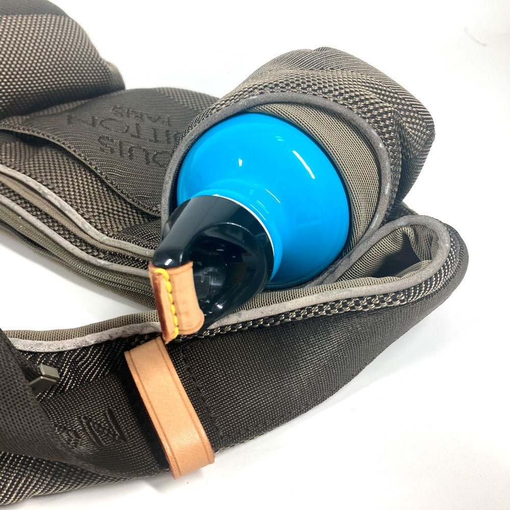 LOUIS VUITTON M93211 ダミエジェアン サンチュール ジョギング ベルトバッグ カバン ウォーターボトル2つ付き ボディバッグ ダミエジェアンキャンバス ユニセックス カーキ系 - brandshop-reference