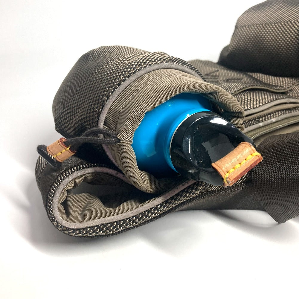 LOUIS VUITTON M93211 ダミエジェアン サンチュール ジョギング ベルトバッグ カバン ウォーターボトル2つ付き ボディバッグ ダミエジェアンキャンバス ユニセックス カーキ系 - brandshop-reference