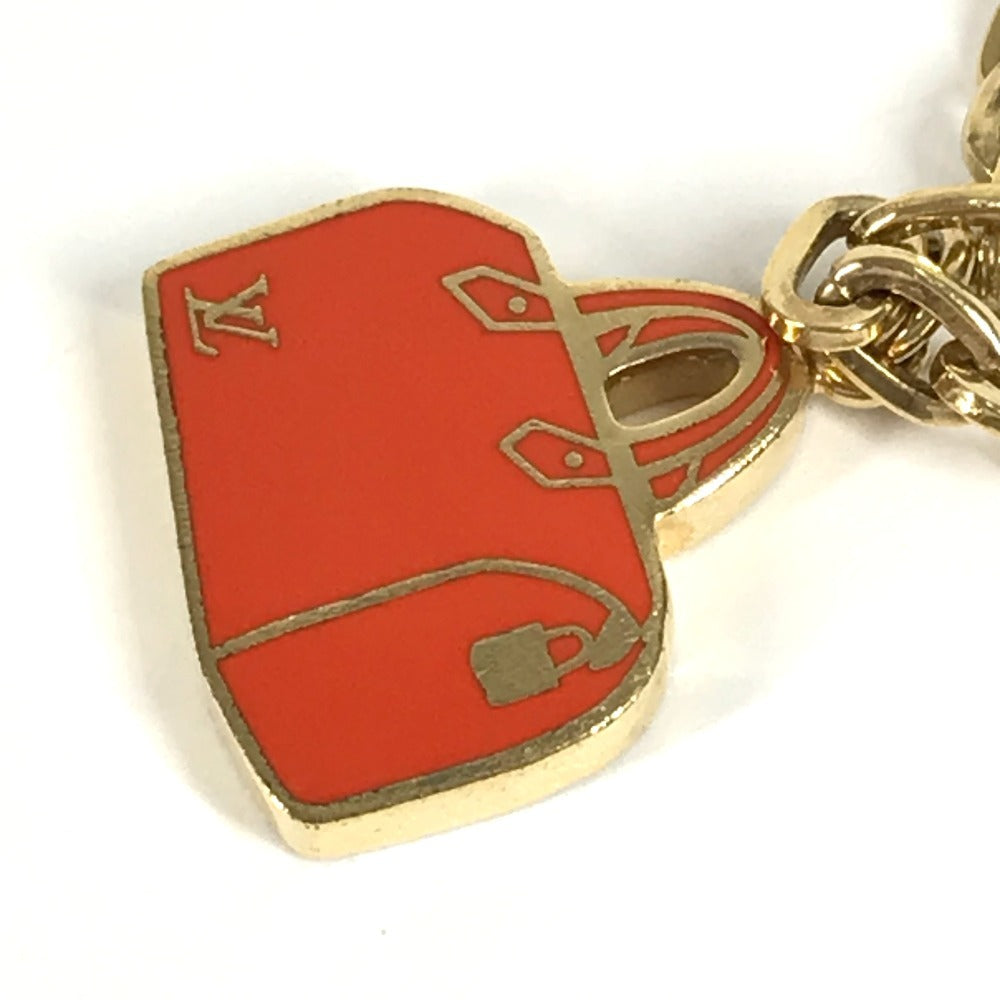 LOUIS VUITTON M66985 チェーンアイコニック バッグチャーム キーホルダー メタル レディース ゴールド - brandshop-reference