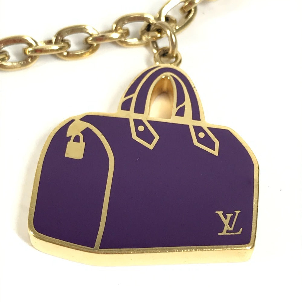 LOUIS VUITTON M66985 チェーンアイコニック バッグチャーム キーホルダー メタル レディース ゴールド - brandshop-reference