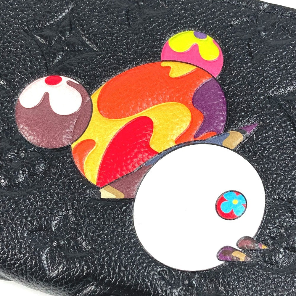 LOUIS VUITTON M14160 日本限定 LV × TM モノグラムアンプラント ジッピー・ウォレット 村上隆 パンダ ラウンドファスナー 長財布 モノグラムアンプラントレザー ユニセックス ノワール ブラック - brandshop-reference