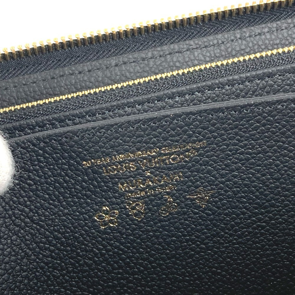 LOUIS VUITTON M14160 日本限定 LV × TM モノグラムアンプラント ジッピー・ウォレット 村上隆 パンダ ラウンドファスナー 長財布 モノグラムアンプラントレザー ユニセックス ノワール ブラック - brandshop-reference