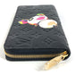 LOUIS VUITTON M14160 日本限定 LV × TM モノグラムアンプラント ジッピー・ウォレット 村上隆 パンダ ラウンドファスナー 長財布 モノグラムアンプラントレザー ユニセックス ノワール ブラック - brandshop-reference