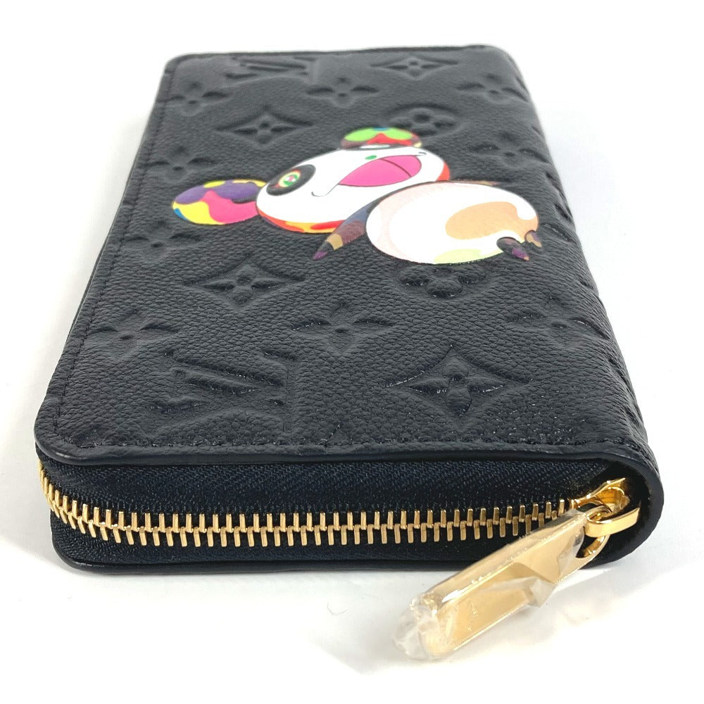 LOUIS VUITTON M14160 日本限定 LV × TM モノグラムアンプラント ジッピー・ウォレット 村上隆 パンダ ラウンドファスナー 長財布 モノグラムアンプラントレザー ユニセックス ノワール ブラック - brandshop-reference