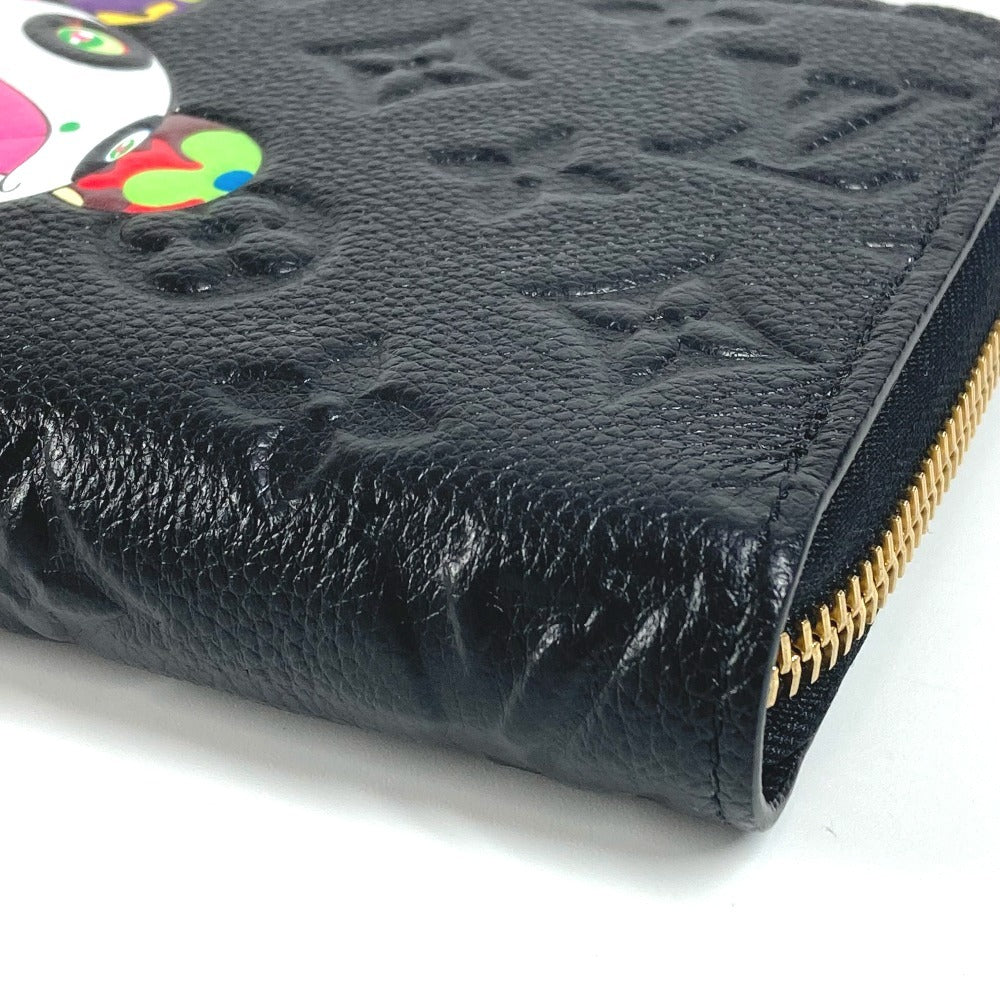 LOUIS VUITTON M14160 日本限定 LV × TM モノグラムアンプラント ジッピー・ウォレット 村上隆 パンダ ラウンドファスナー 長財布 モノグラムアンプラントレザー ユニセックス ノワール ブラック - brandshop-reference