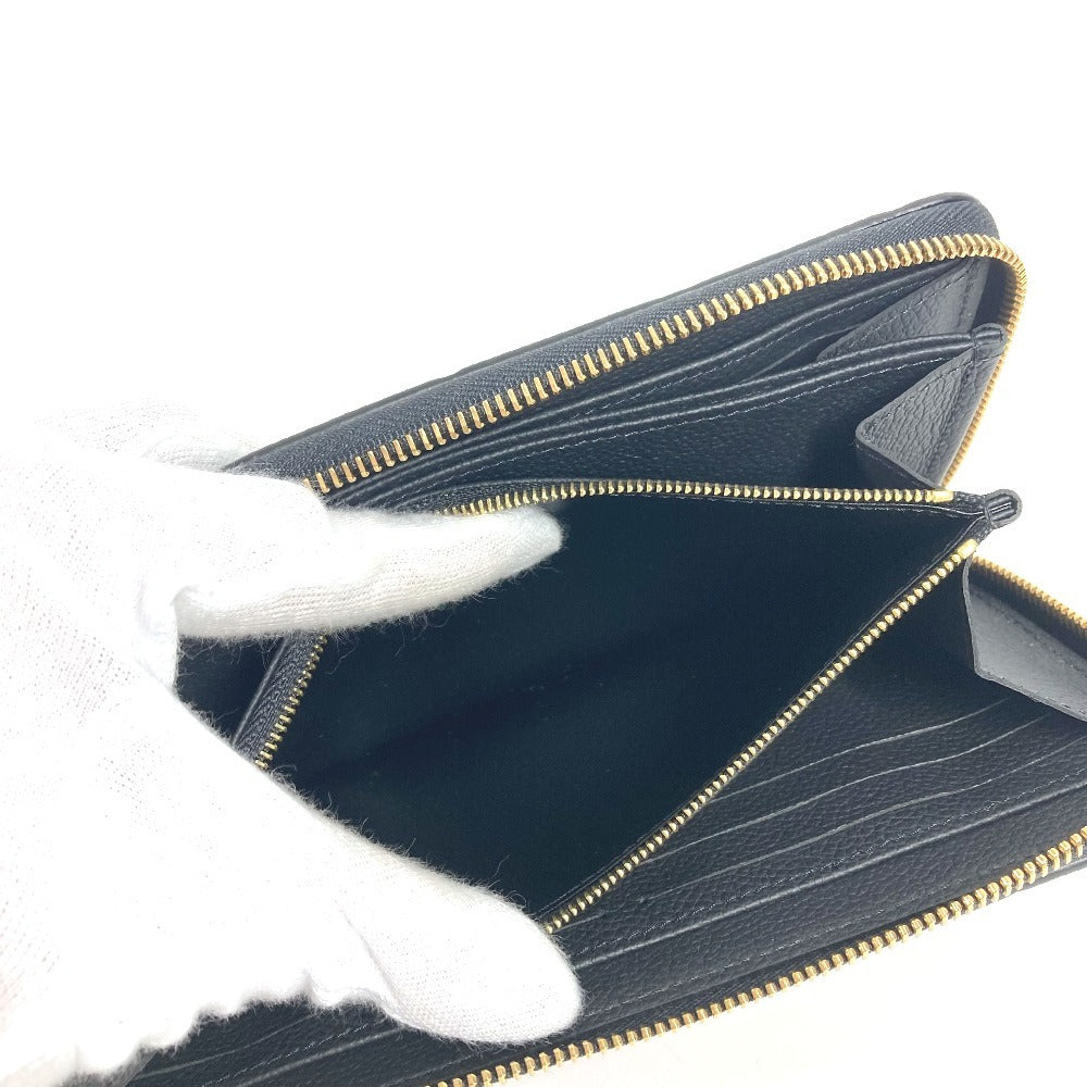 LOUIS VUITTON M14160 日本限定 LV × TM モノグラムアンプラント ジッピー・ウォレット 村上隆 パンダ ラウンドファスナー 長財布 モノグラムアンプラントレザー ユニセックス ノワール ブラック - brandshop-reference