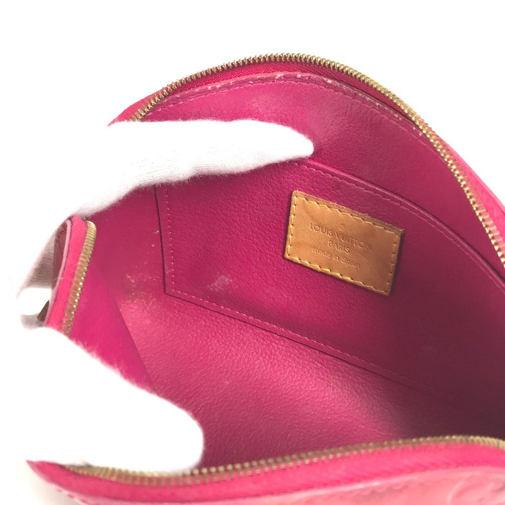 LOUIS VUITTON M90045 モノグラムヴェルニ ポシェット・コスメティック・イカットフラワー コスメポーチ ポーチ 化粧ポーチ モノグラムヴェルニキャンバス レディース ピンク - brandshop-reference