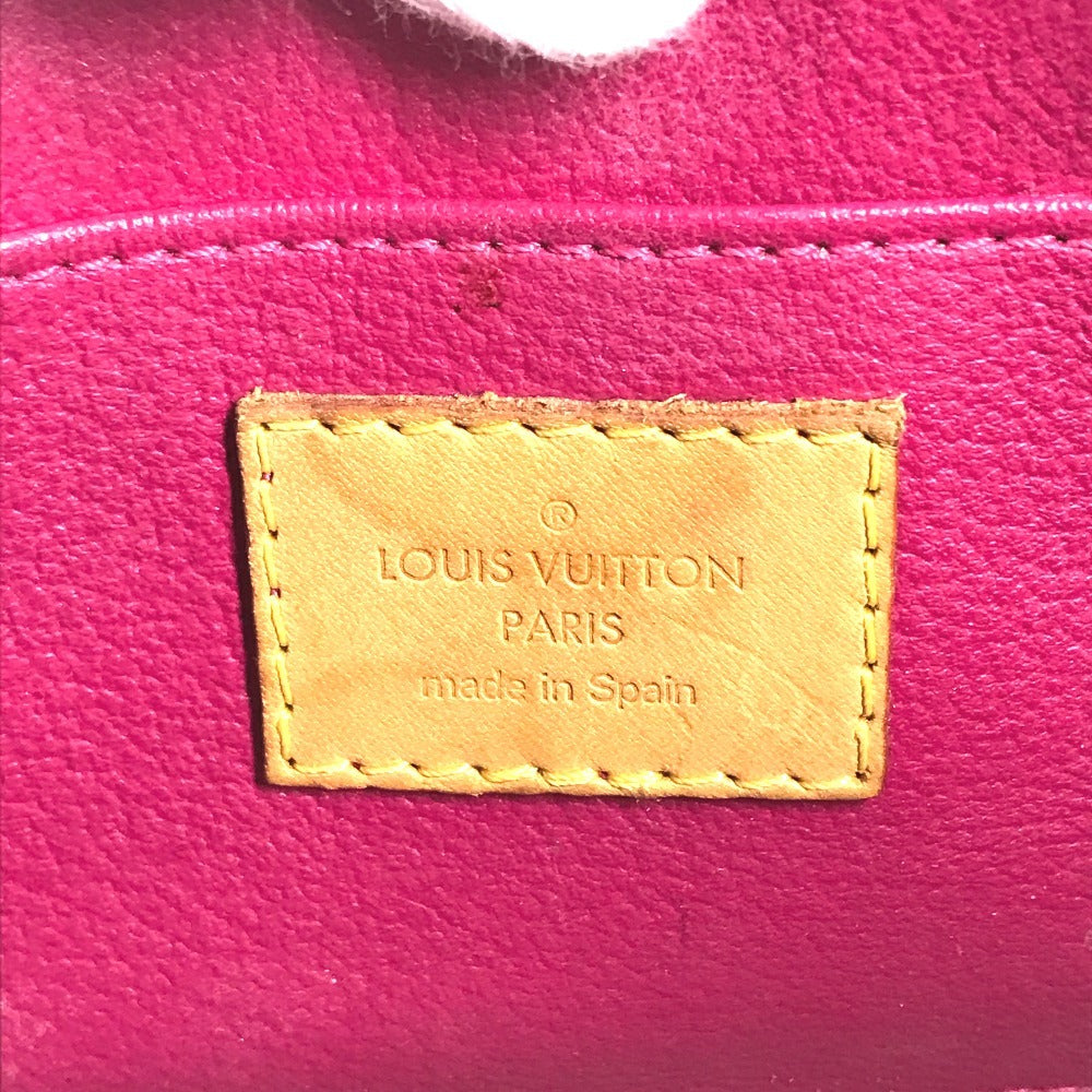 LOUIS VUITTON M90045 モノグラムヴェルニ ポシェット・コスメティック・イカットフラワー コスメポーチ ポーチ 化粧ポーチ モノグラムヴェルニキャンバス レディース ピンク - brandshop-reference