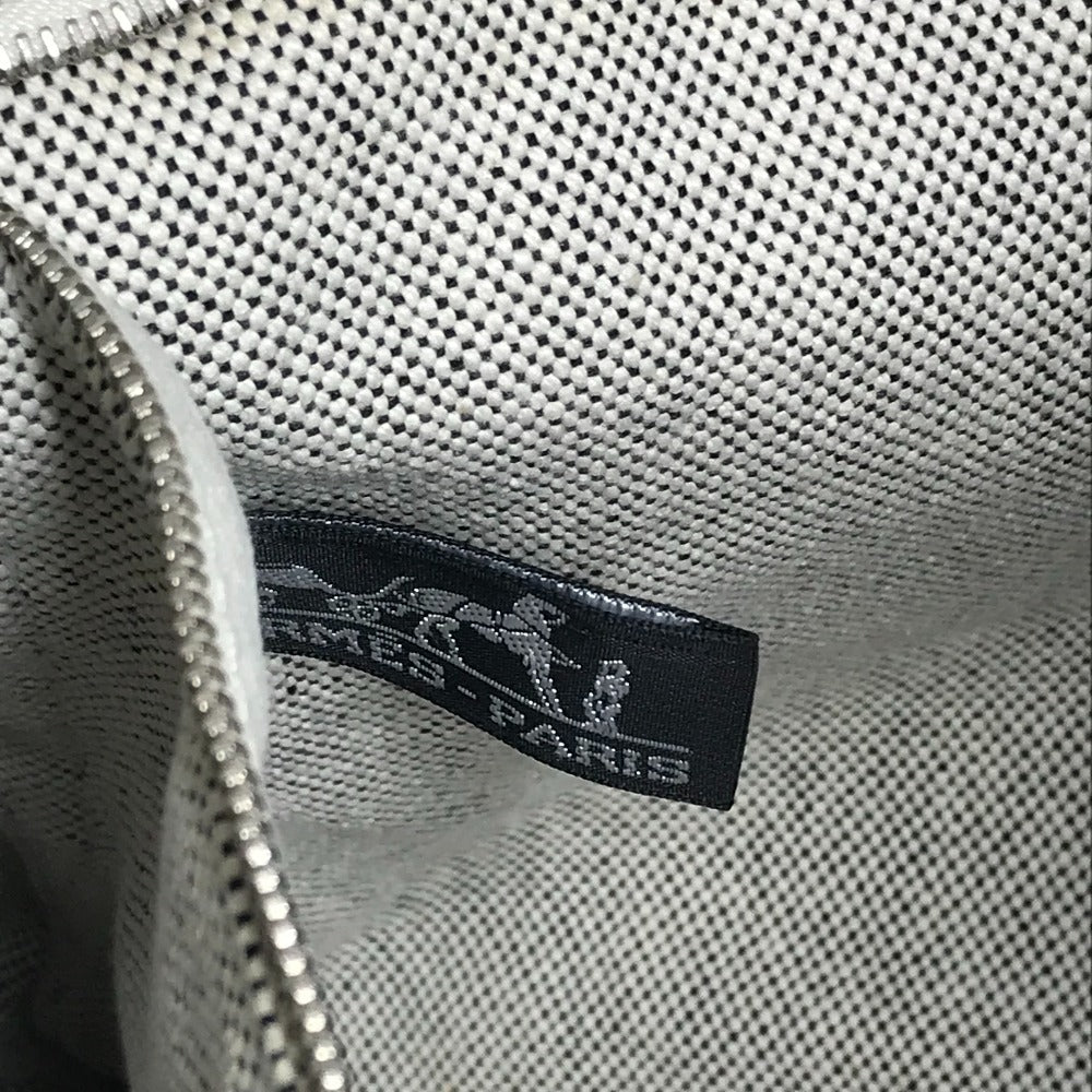 HERMES サックアーネMM カバン 肩掛け トートバッグ ハンドバッグ コットン ユニセックス ブラック - brandshop-reference