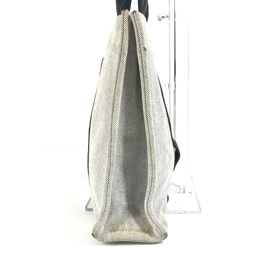 HERMES サックアーネMM カバン 肩掛け トートバッグ ハンドバッグ コットン ユニセックス ブラック - brandshop-reference