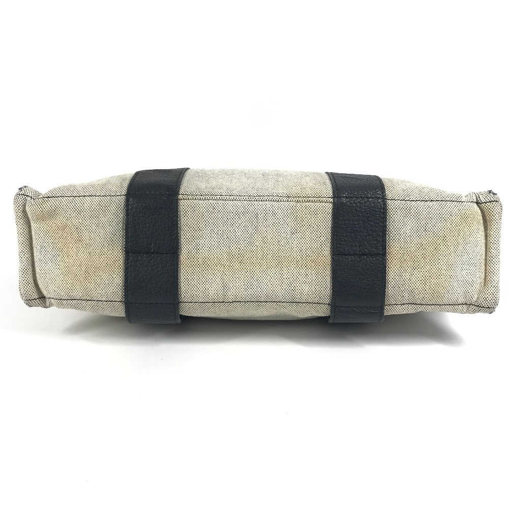 HERMES サックアーネMM カバン 肩掛け トートバッグ ハンドバッグ コットン ユニセックス ブラック - brandshop-reference