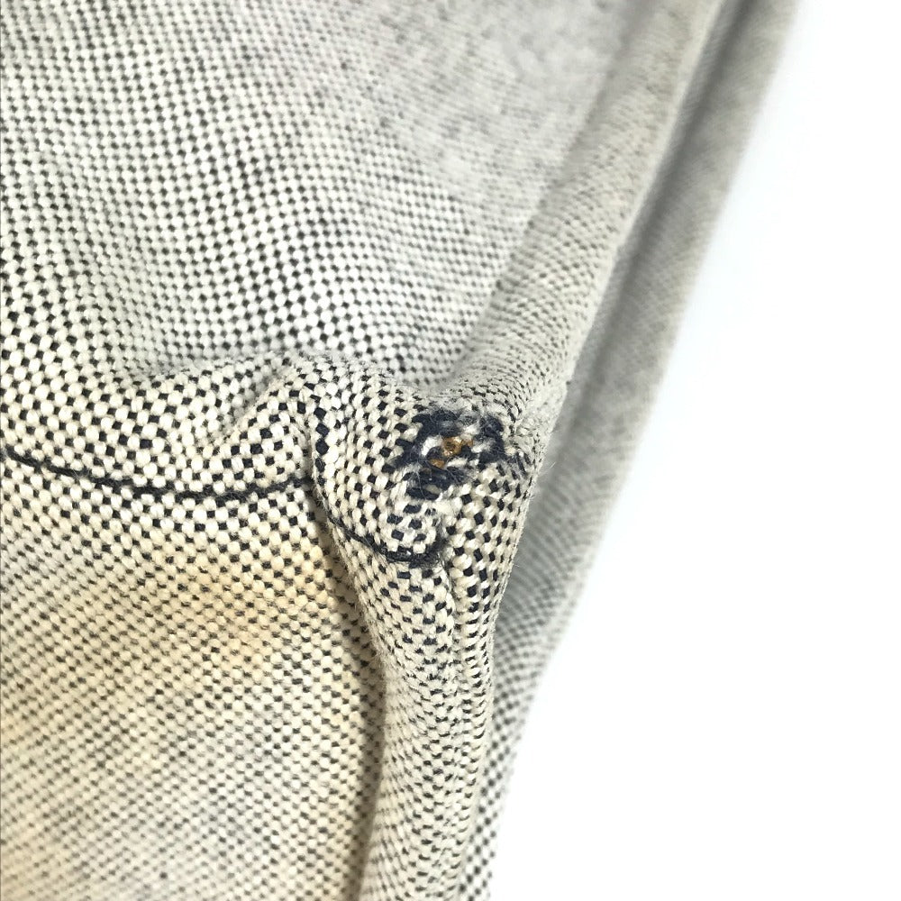 HERMES サックアーネMM カバン 肩掛け トートバッグ ハンドバッグ コットン ユニセックス ブラック - brandshop-reference