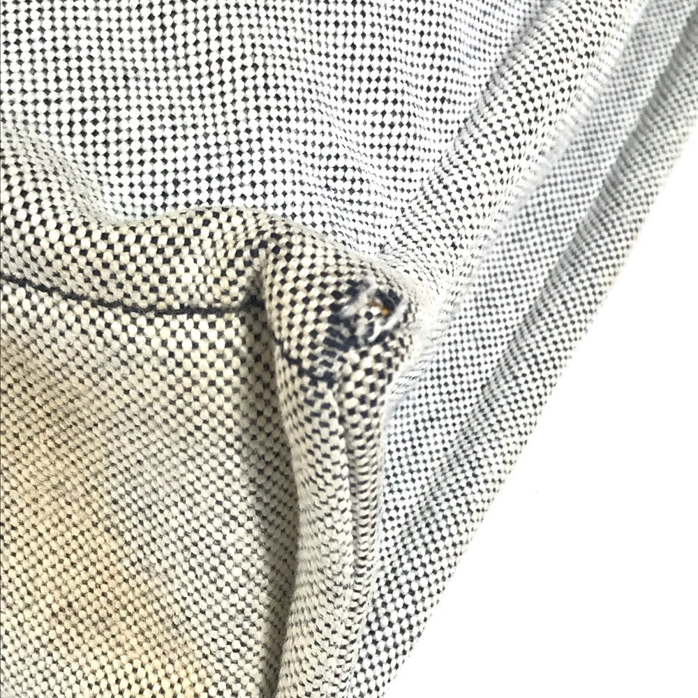 HERMES サックアーネMM カバン 肩掛け トートバッグ ハンドバッグ コットン ユニセックス ブラック - brandshop-reference