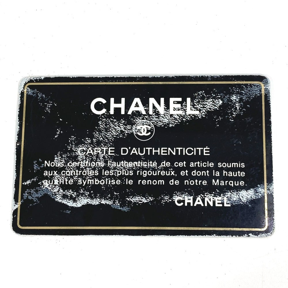 CHANEL バイシーライン ロゴ ショルダーバッグ 肩掛け 携帯ポーチ付き プラスチックチェーン トートバッグ キャンバス レディース ネイビー