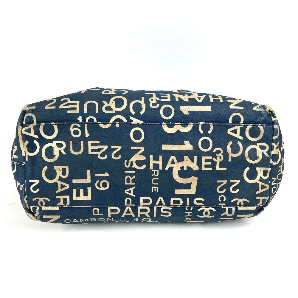 CHANELシャネル プラチェーントートバッグバイシーライン キャンバス CHANELシャネル プラチェーントートバッグバイシーライン キャンバス