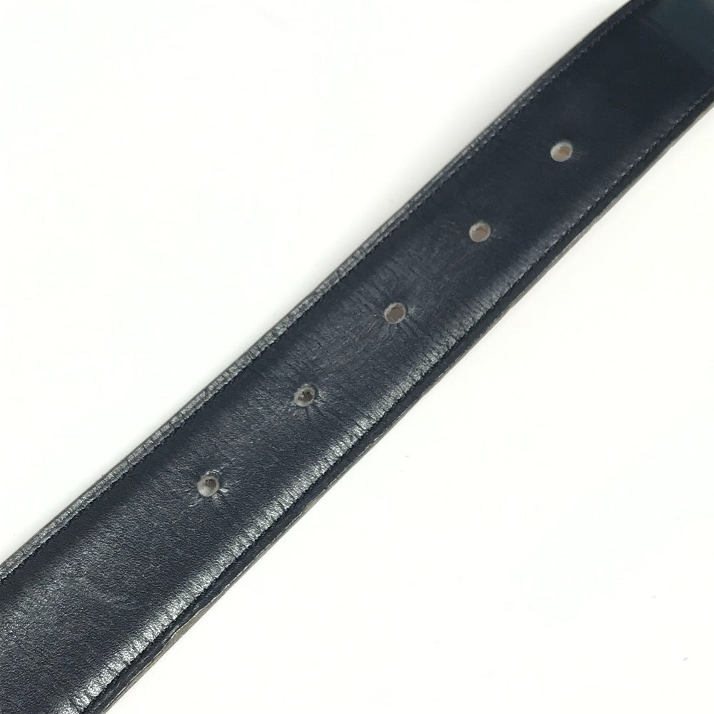 HERMES リバーシブル Hベルト アクセサリー ズボン用ベルト ベルト レザー レディース ブラック - brandshop-reference