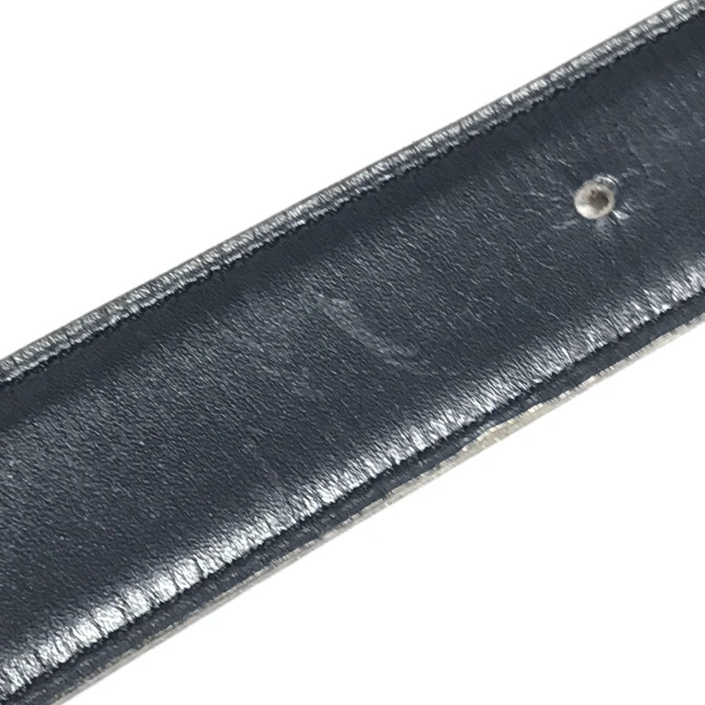 HERMES リバーシブル Hベルト アクセサリー ズボン用ベルト ベルト レザー レディース ブラック - brandshop-reference