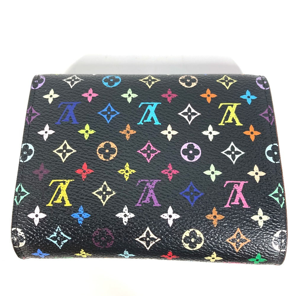 LOUIS VUITTON M60282 モノグラムマルチカラー ポルトフォイユジョイ コンパクトウォレット 3つ折り財布 モノグラムマルチカラーキャンバス レディース グルナード ピンク - brandshop-reference