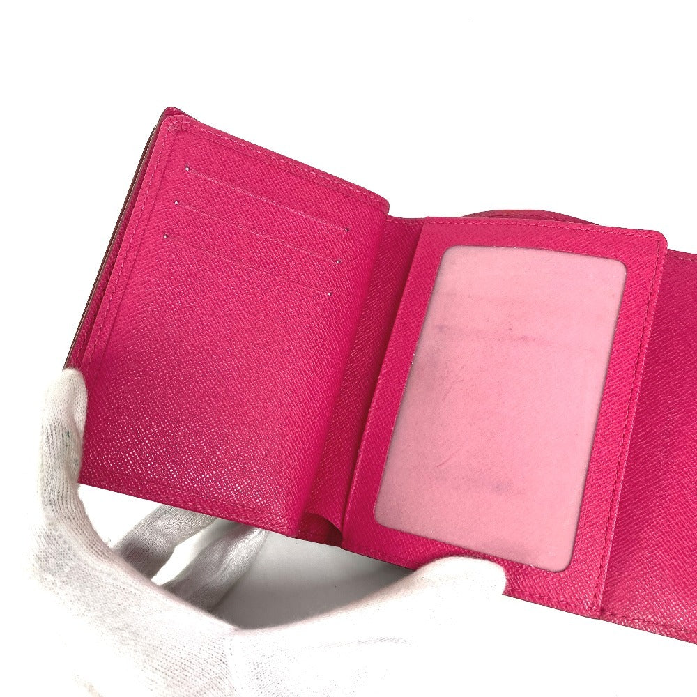 LOUIS VUITTON M60282 モノグラムマルチカラー ポルトフォイユジョイ コンパクトウォレット 3つ折り財布 モノグラムマルチカラーキャンバス レディース グルナード ピンク - brandshop-reference