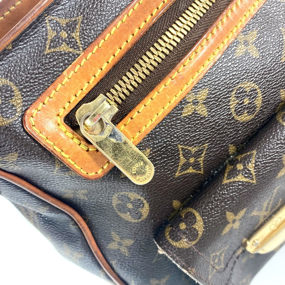 LOUIS VUITTON M40045 モノグラム ハドソンGM 斜め掛け カバン ショルダーバッグ モノグラムキャンバス レディース ブラウン - brandshop-reference