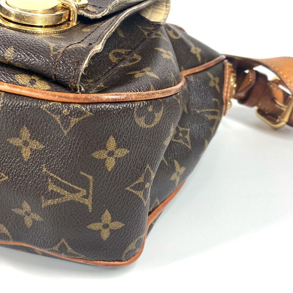 LOUIS VUITTON M40045 モノグラム ハドソンGM 斜め掛け カバン ショルダーバッグ モノグラムキャンバス レディース ブラウン - brandshop-reference