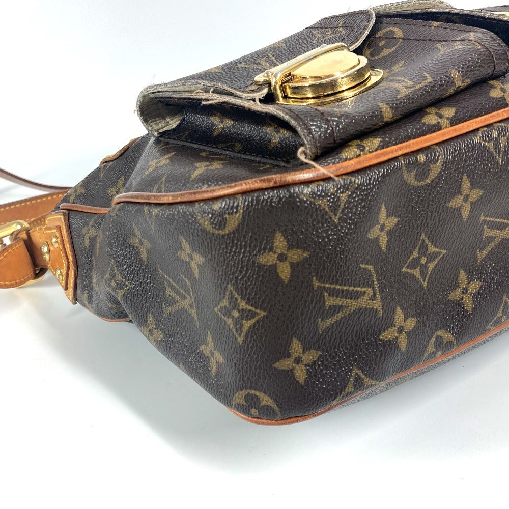 LOUIS VUITTON M40045 モノグラム ハドソンGM 斜め掛け カバン ショルダーバッグ モノグラムキャンバス レディース ブラウン - brandshop-reference