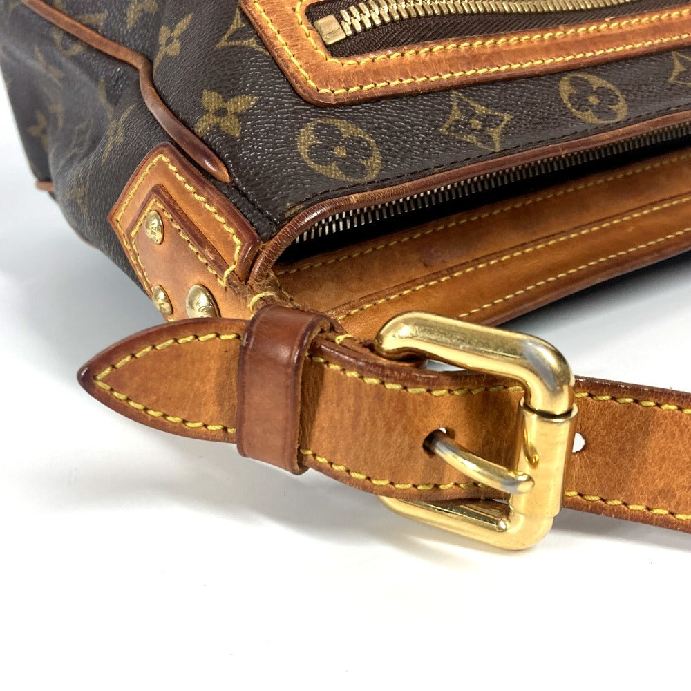 LOUIS VUITTON M40045 モノグラム ハドソンGM 斜め掛け カバン ショルダーバッグ モノグラムキャンバス レディース ブラウン - brandshop-reference