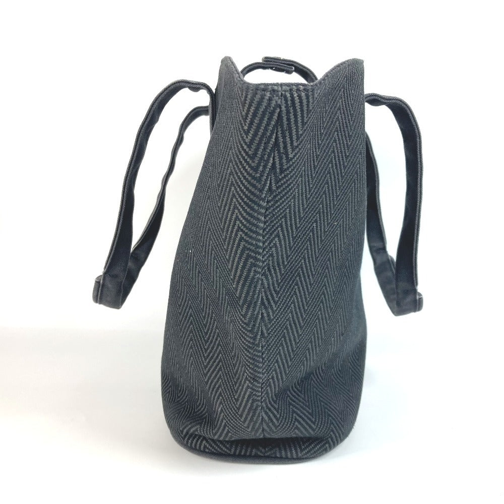 HERMES 파니에 드 플라주 PM 파우치 포함 파니에 드 플라주 PM 백 숄더 토트 백 숄더백 코튼 여성용 블랙