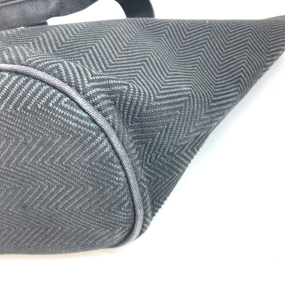 HERMES 파니에 드 플라주 PM 파우치 포함 파니에 드 플라주 PM 백 숄더 토트 백 숄더백 코튼 여성용 블랙