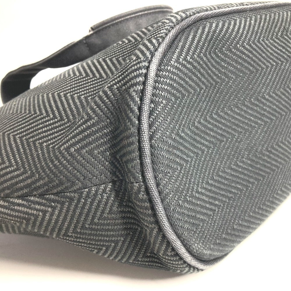 HERMES 파니에 드 플라주 PM 파우치 포함 파니에 드 플라주 PM 백 숄더 토트 백 숄더백 코튼 여성용 블랙