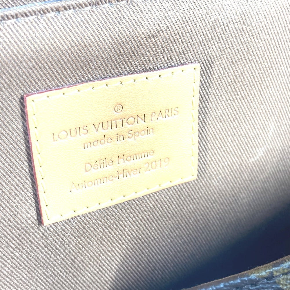 LOUIS VUITTON M44658 Monogram Trio Backpack Bag Virgil Abloh Chain Rucksack Monogram Canvas Unisex Brown