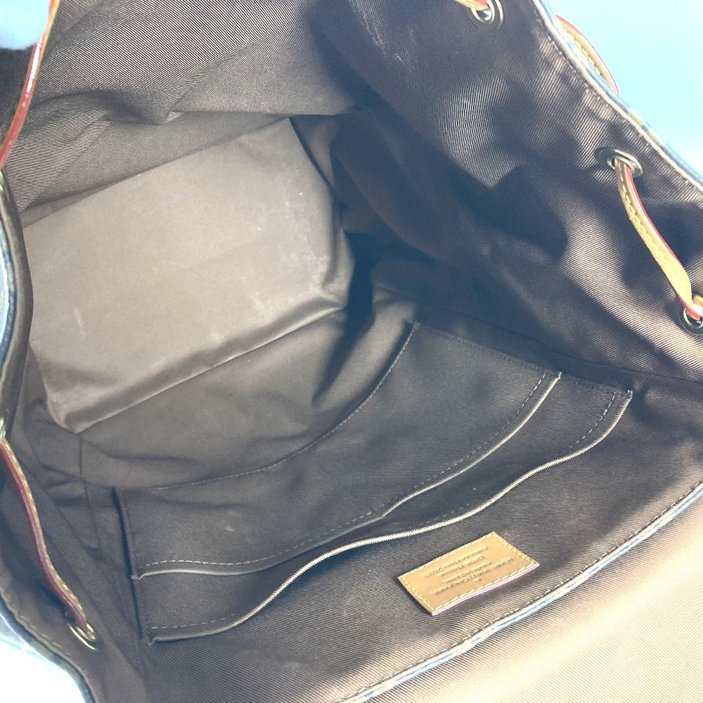 LOUIS VUITTON M44658 Monogram Trio Backpack Bag Virgil Abloh Chain Rucksack Monogram Canvas Unisex Brown