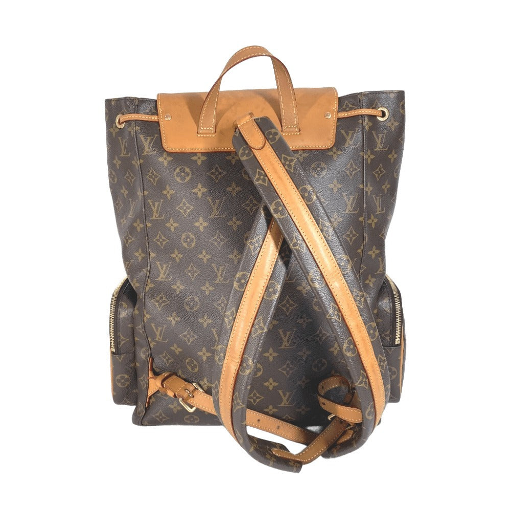 LOUIS VUITTON M44658 Monogram Trio Backpack Bag Virgil Abloh Chain Rucksack Monogram Canvas Unisex Brown