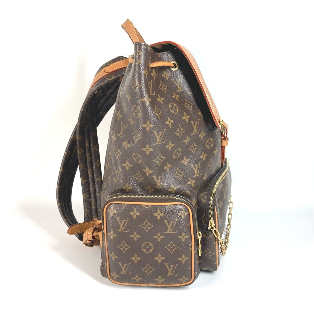 LOUIS VUITTON M44658 Monogram Trio Backpack Bag Virgil Abloh Chain Rucksack Monogram Canvas Unisex Brown