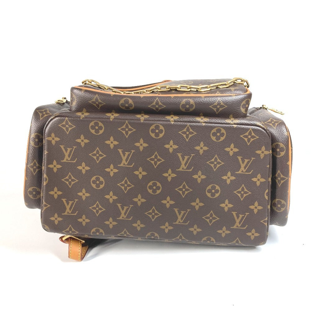 LOUIS VUITTON M44658 Monogram Trio Backpack Bag Virgil Abloh Chain Rucksack Monogram Canvas Unisex Brown