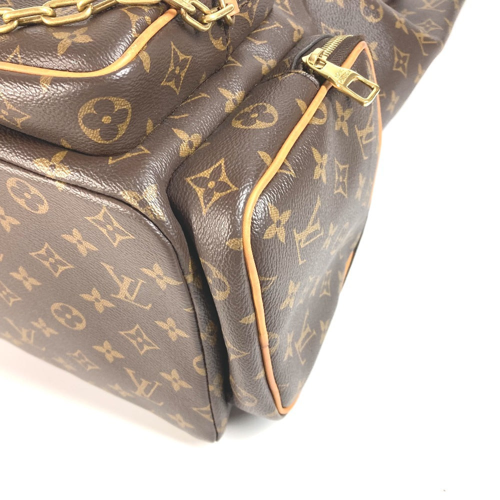 LOUIS VUITTON M44658 Monogram Trio Backpack Bag Virgil Abloh Chain Rucksack Monogram Canvas Unisex Brown