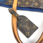 Louis Vuitton M50147 Monogram v Line Hippo NS Hippo Ns Beg Tote Tote Bag Tote Vertikal Beg Monogram Canvas Unisex Brown