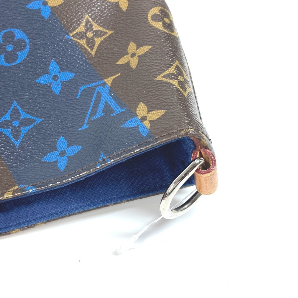 Louis Vuitton M50147 Monogram v Line Hippo NS Hippo Ns Beg Tote Tote Bag Tote Vertikal Beg Monogram Canvas Unisex Brown