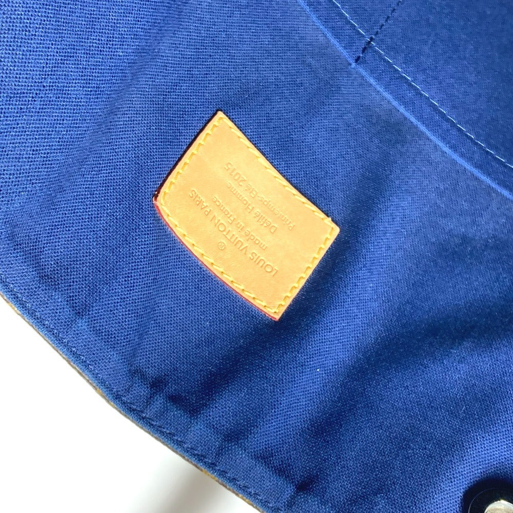 Louis Vuitton M50147 Monogram v Line Hippo NS Hippo Ns Beg Tote Tote Bag Tote Vertikal Beg Monogram Canvas Unisex Brown