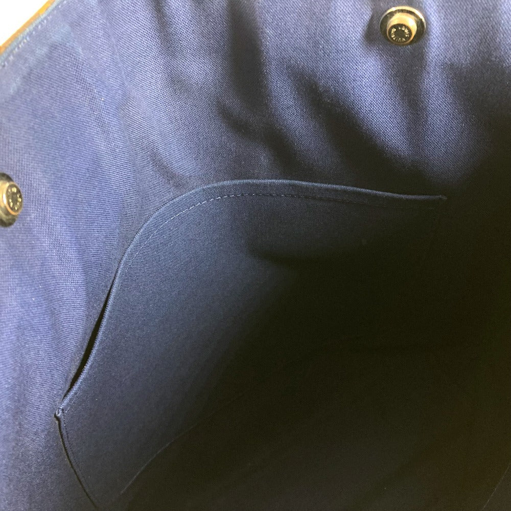 Louis Vuitton M50147 Monogram v Line Hippo NS Hippo Ns Beg Tote Tote Bag Tote Vertikal Beg Monogram Canvas Unisex Brown