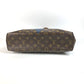 Louis Vuitton M50147 Monogram v Line Hippo NS Hippo Ns Beg Tote Tote Bag Tote Vertikal Beg Monogram Canvas Unisex Brown