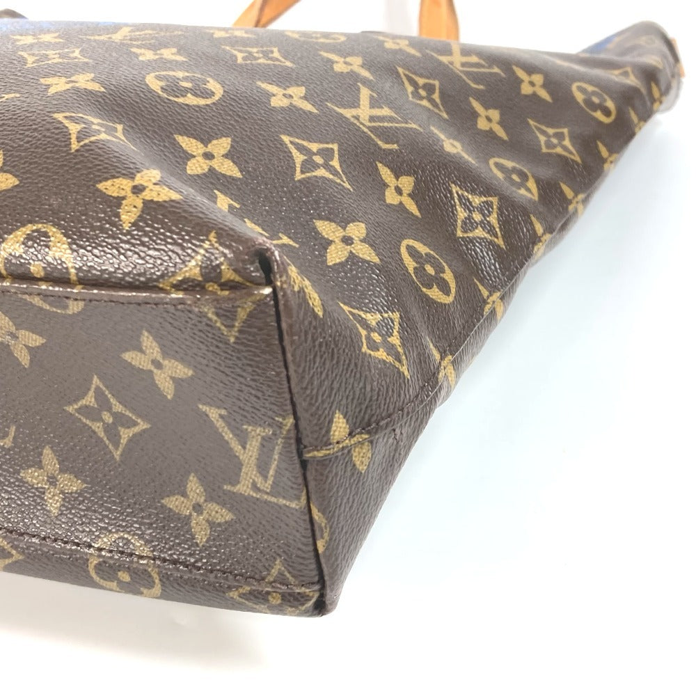 Louis Vuitton M50147 Monogram v Line Hippo NS Hippo Ns Beg Tote Tote Bag Tote Vertikal Beg Monogram Canvas Unisex Brown