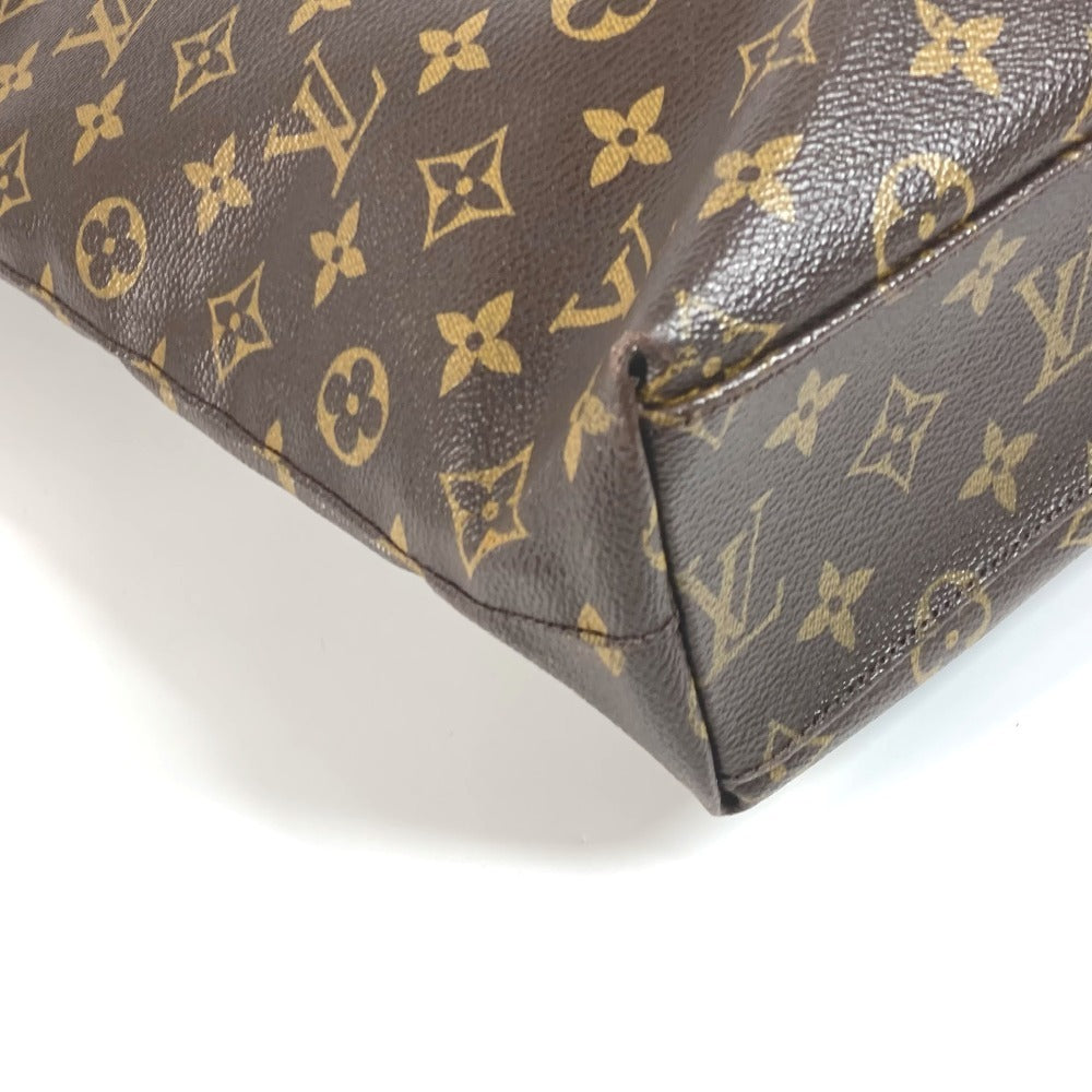 Louis Vuitton M50147 Monogram v Line Hippo NS Hippo Ns Beg Tote Tote Bag Tote Vertikal Beg Monogram Canvas Unisex Brown