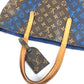 Louis Vuitton M50147 Monogram v Line Hippo NS Hippo Ns Beg Tote Tote Bag Tote Vertikal Beg Monogram Canvas Unisex Brown