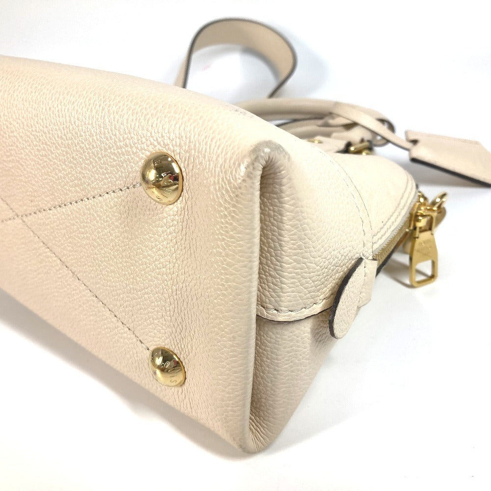 LOUIS VUITTON M44858 Monogram Empreinte Neo Alma BB Neo Alma BB Bag Tote Bag 2WAY Bag Shoulder Bag Handbag Monogram Empreinte Leather Women's Crème Beige