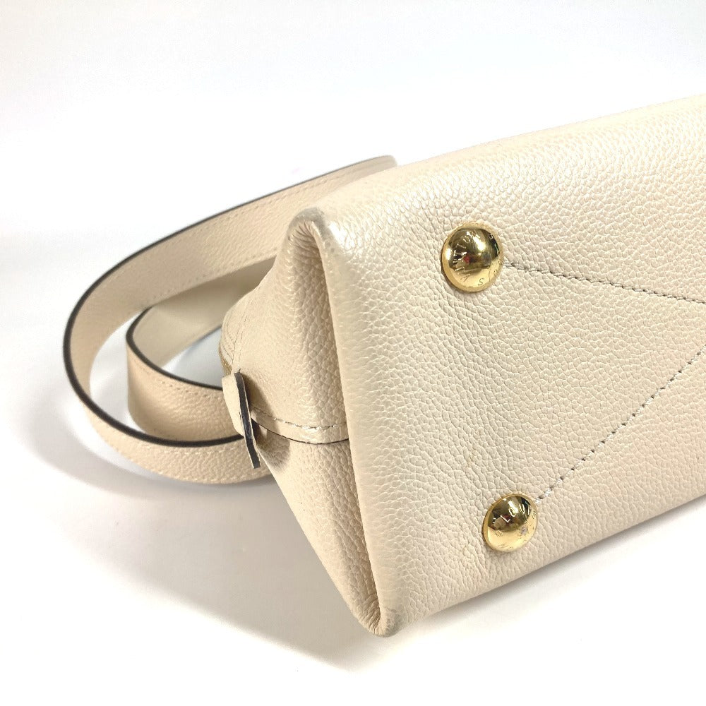 LOUIS VUITTON M44858 Monogram Empreinte Neo Alma BB Neo Alma BB Bag Tote Bag 2WAY Bag Shoulder Bag Handbag Monogram Empreinte Leather Women's Crème Beige