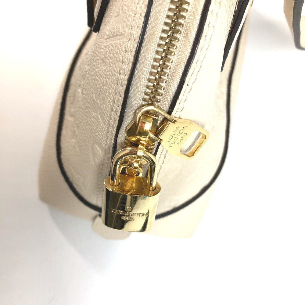 LOUIS VUITTON M44858 Monogram Empreinte Neo Alma BB Neo Alma BB Bag Tote Bag 2WAY Bag Shoulder Bag Handbag Monogram Empreinte Leather Women's Crème Beige