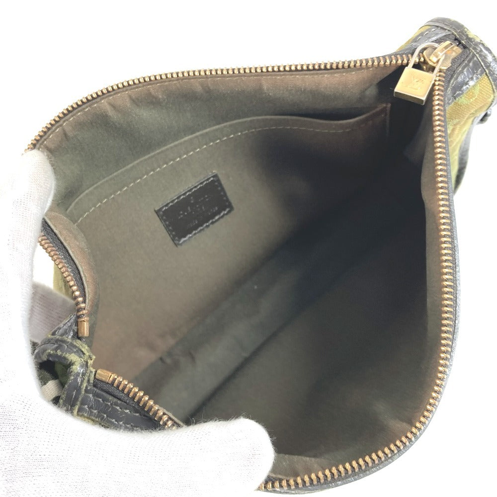 Louis Vuitton M92332 Monogram Mini Catrine Bag bahu Beg Monogram Mini Kanvas Wanita TST Khaki Khaki